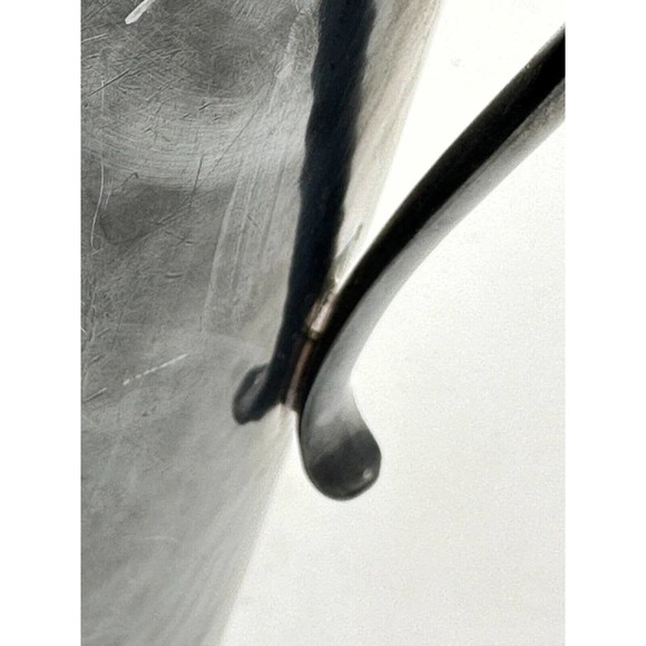 Vtg Meriden Cocktail Shaker Drink Mixer 313 Hand Hammered Silver Plated HEAVY - Picture 13 of 16